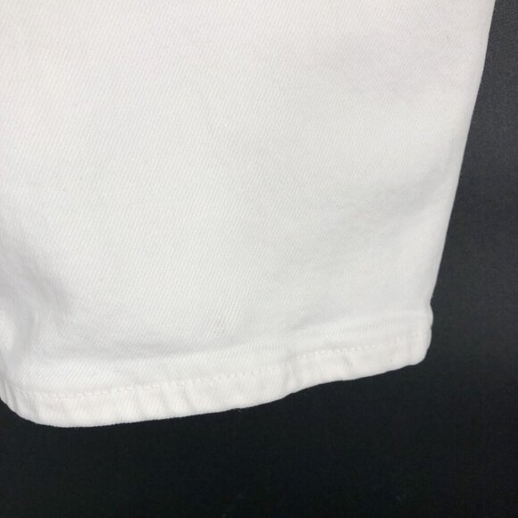 Agolde REVOLVE Women's Toni Slim Crop Straight Jeans Size 31 Radiate Off White - Picture 10 of 13